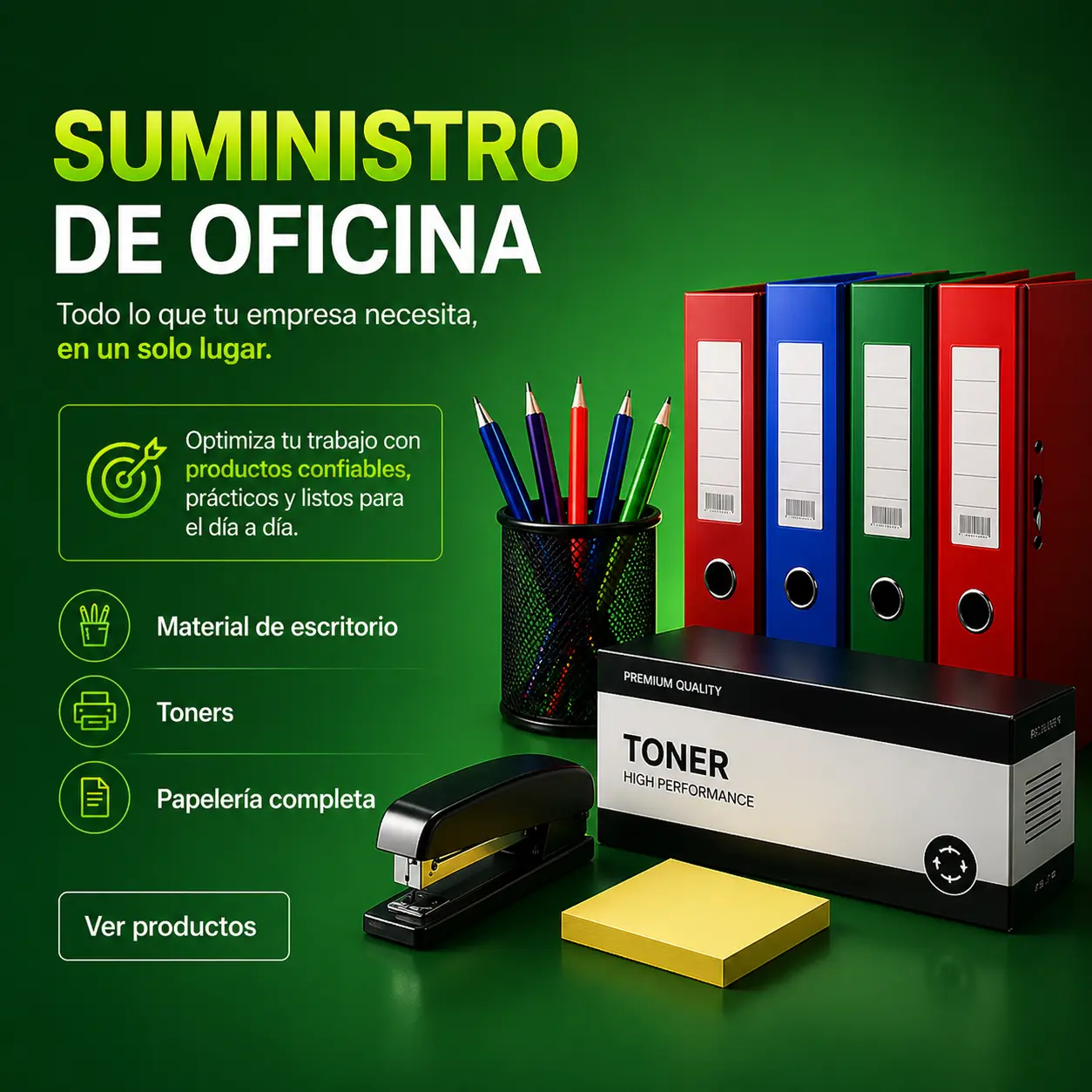 Suministros de oficina